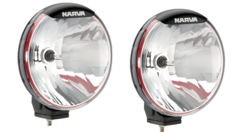 Narva Ultima 225 H.I.D Broad Beam Driving Lamp Kit 12 Volt 50W 225mm dia. 71670HID 