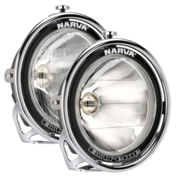 Narva Extreme Combination Beam Driving Lamp Kit 12 Volt 100W (Chrome Mount) Broad Beam, Pencil Beam