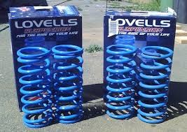 Lovell 80 series Raised Heavy Duty Progressive Coil Springs 