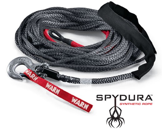 Warn Spydura® Synthetic Rope 9.5mm x 24M (3/8” x 80’) 88468 | Nuts About 4WD