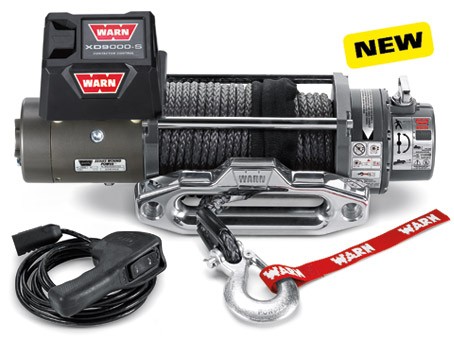 Warn XD9000-S Winch Synthetic Rope 12V | Nuts About 4wd